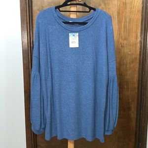 NWT Ballon Sleeve Sweater